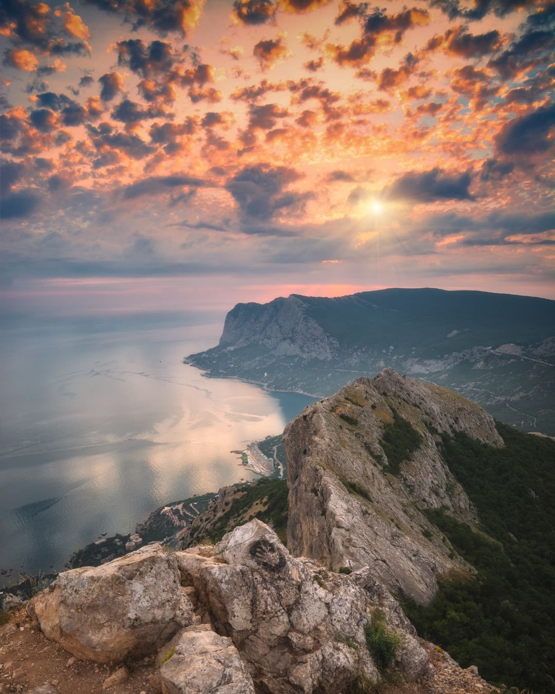 Sunset clouds