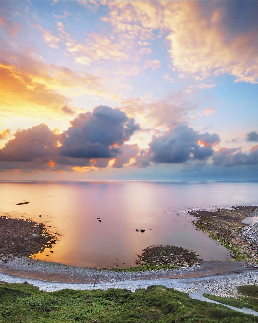 Sunrise colours