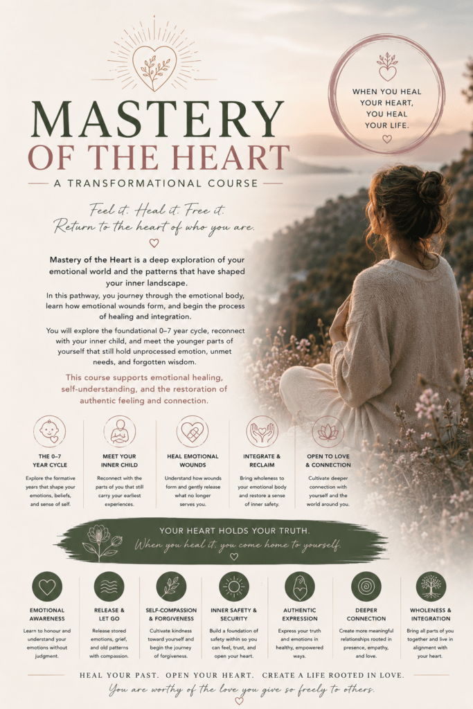 woman with hand on heart
