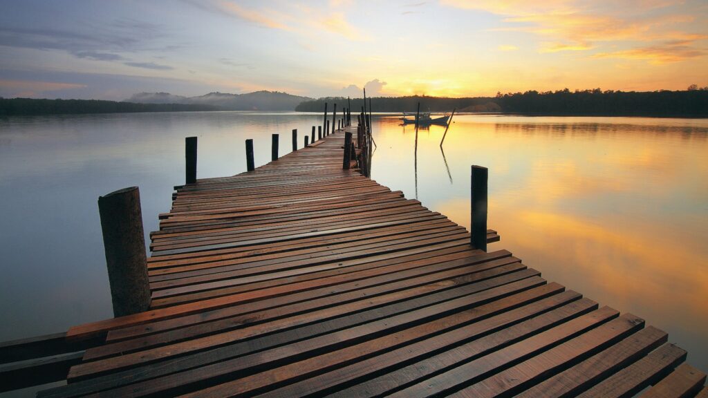 bridge over water