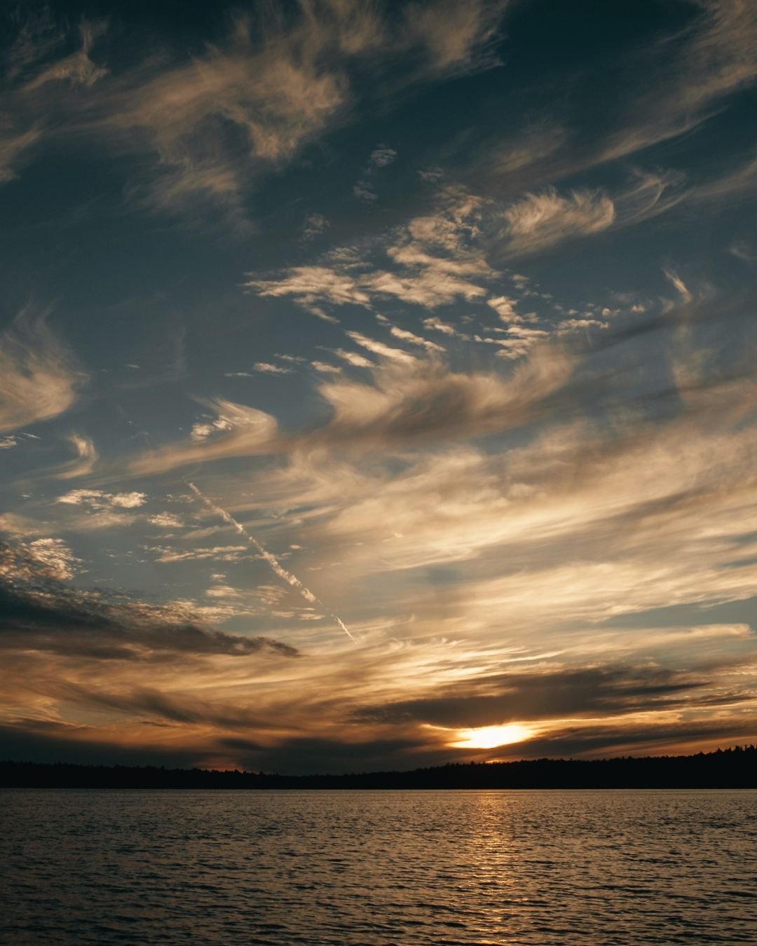 sunset ocean